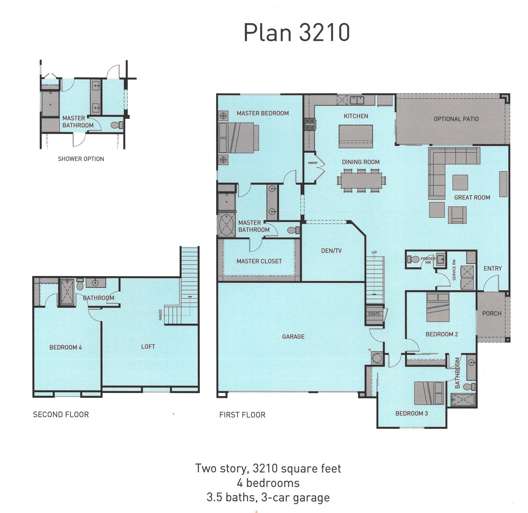 3210 Floor Plan